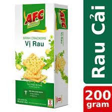 COMBO 2 GÓI BÁNH AFC RAU CỦ