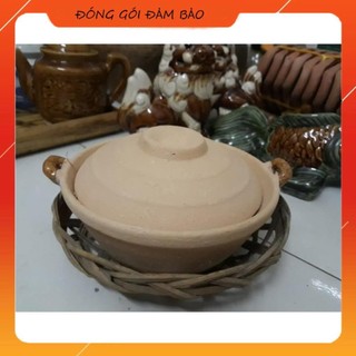 Nồi đất tráng men 16cm