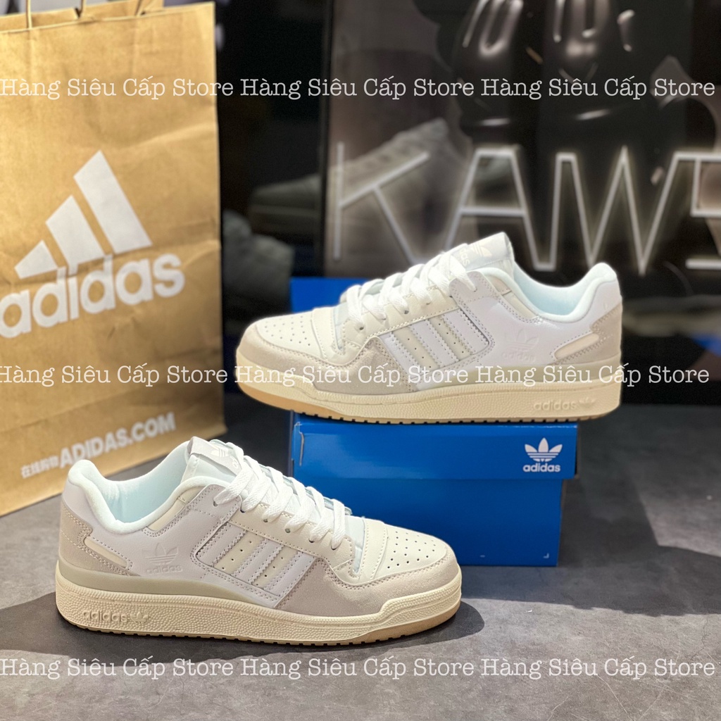 Giày Thể Thao Adidas Forum 84 G57966 36-43 Màu Mới Trắng Xám Nam Nữ
