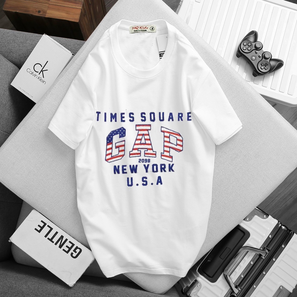 Áo phông cộc tay bé trai MQ kids áo phông ngắn tay cotton Vnxk