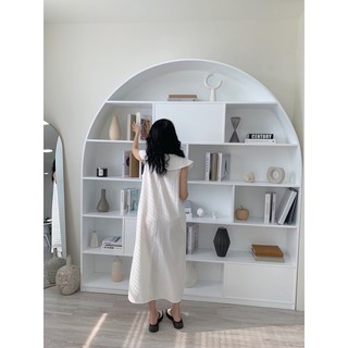 [CRUSHH STUDIO - ẢNH CHÍNH CHỦ] DU - Đầm trắng cổ thuỷ thủ