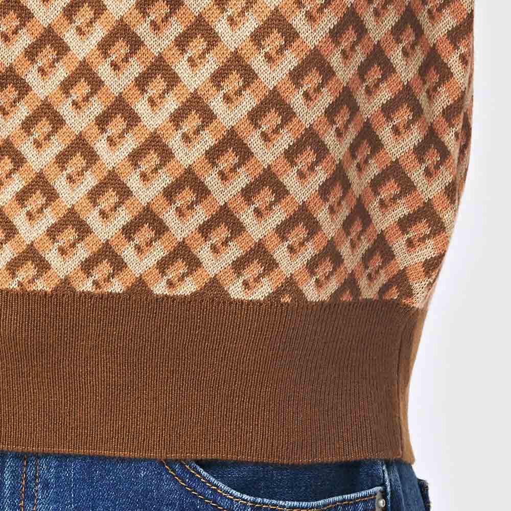 Áo Len Cardigan GU Jacquard - GU Nhật Chính Hãng - 343507