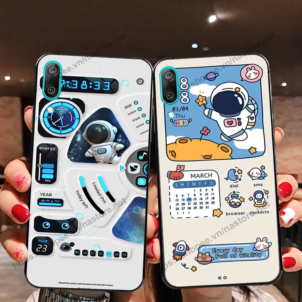 Ốp lưng Huawei Y7 Pro 2019 cute,phi hành gia cute 3d cute giá rẻ