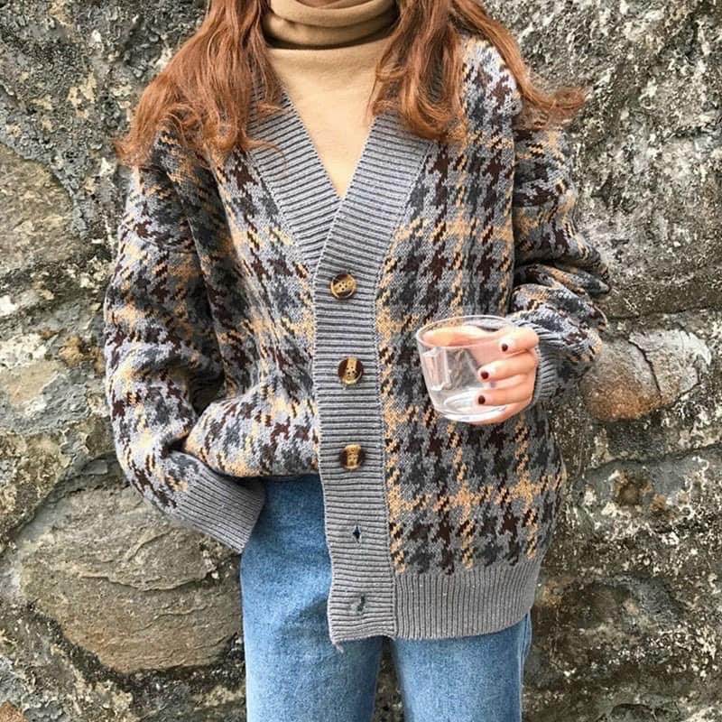 Áo Khoác Cardigan Len 2hand Siêu Phẩm