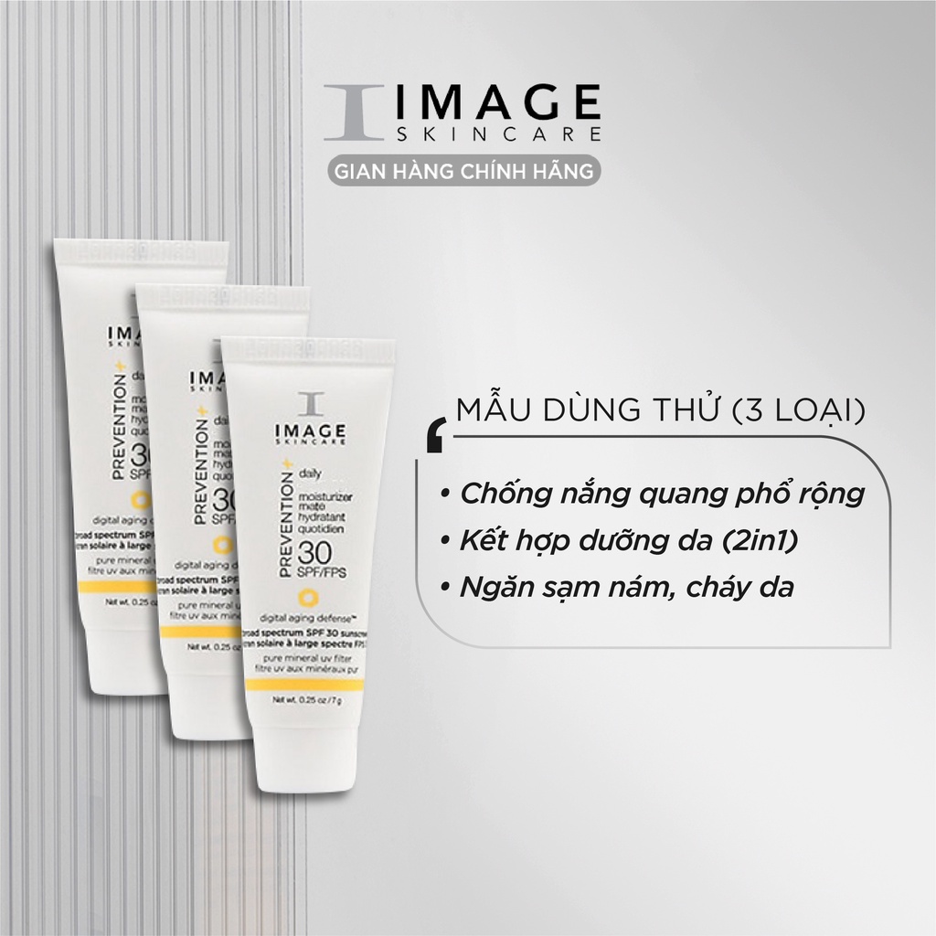 Kem chống nắng phổ rộng Image Skincare Prevention+ 7g