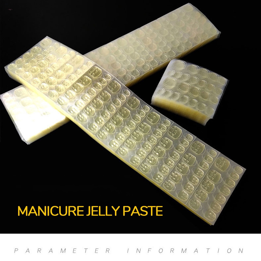 Miếng Dán Trang Trí Móng Tay Hai Mặt Siêu Dính Chống Thấm Nước