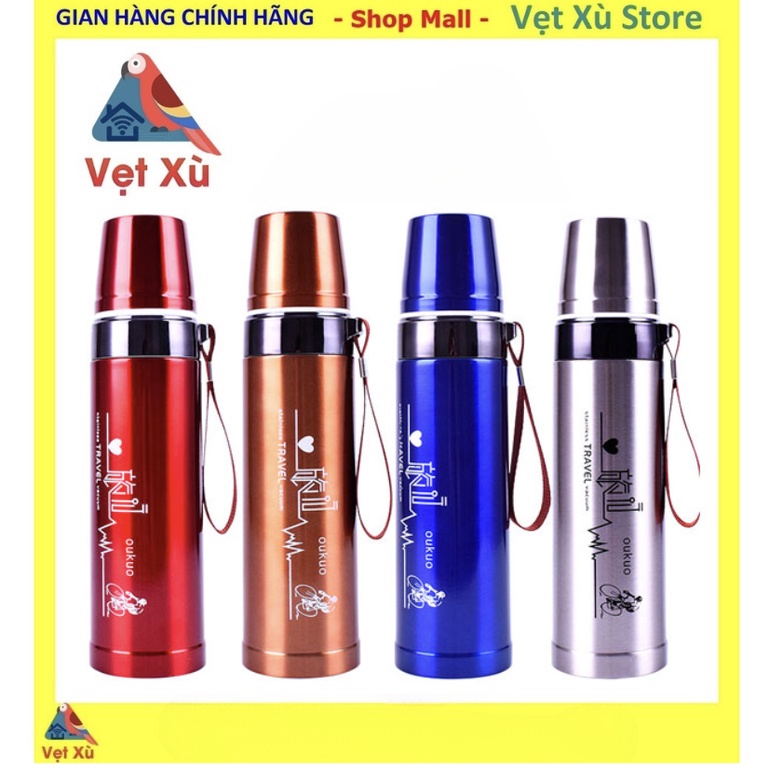 Bình giữ nhiệt inox cao cấp 800ml - Bình giữ nhiệt Outside