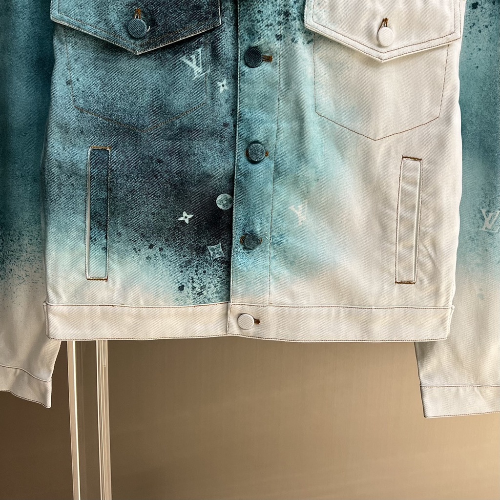 Áo khoác Louis Vuitton Denim gong jun đặt biệt