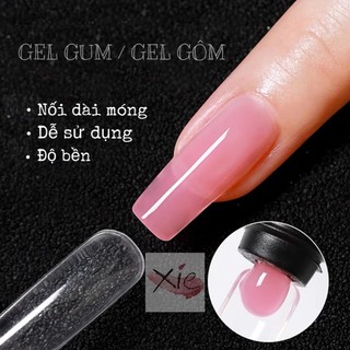 Gel gôm / gel gum đắp móng / móng up gel gôm <3
