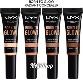 Kem Che Khuyết Điểm Nyx Born To Glow Radiant Concealer 5,3ml