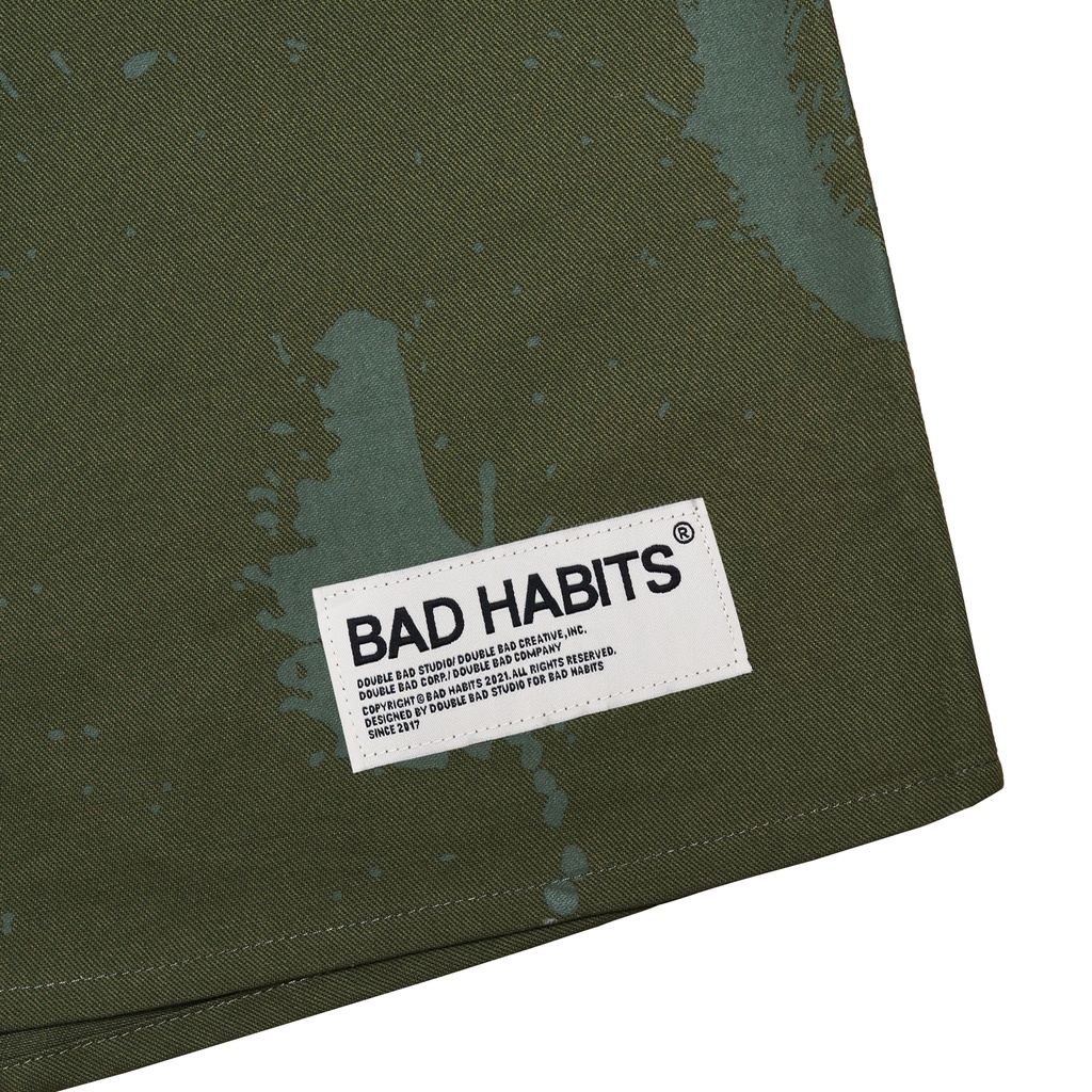 Áo Sơ Mi Nam Nữ Bad Habits HỔ BÁO SHIRT - Local Brand Chính Hãng