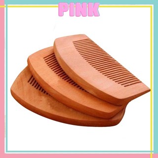 Lược gỗ chải đầu massage đầu pinkwish