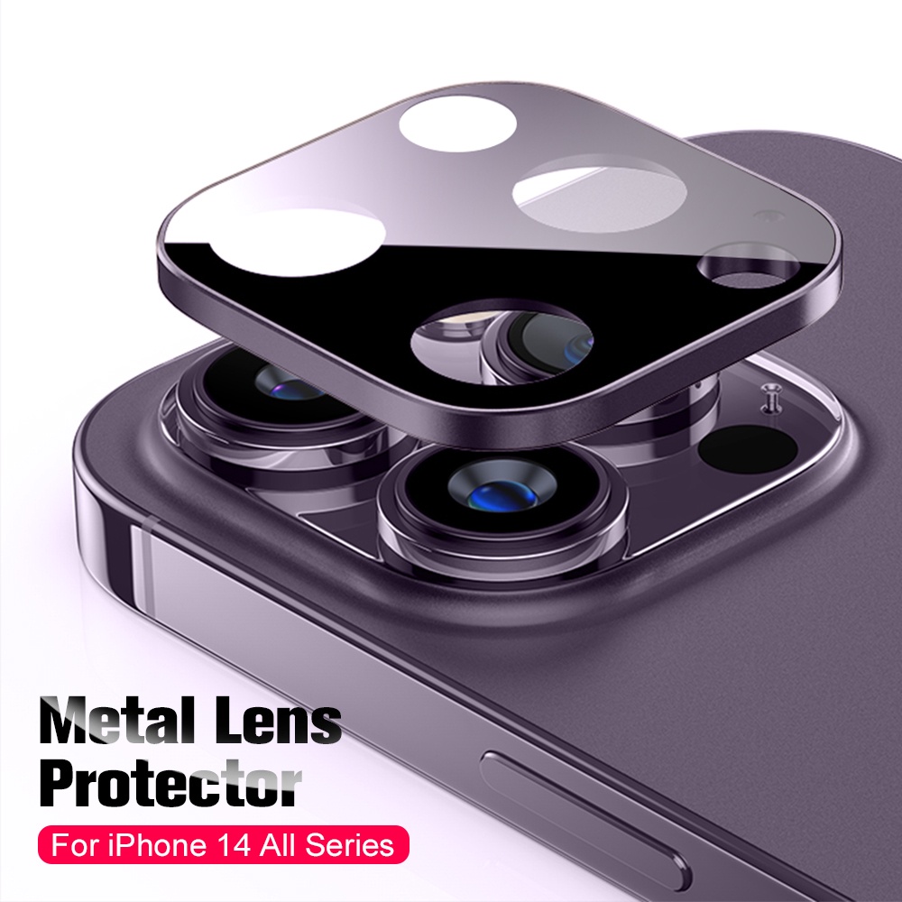 for iphone 14 pro max 14+ Metal Lens Protect Coverrear Aluminum Alloy Camera Lens Protective Covers