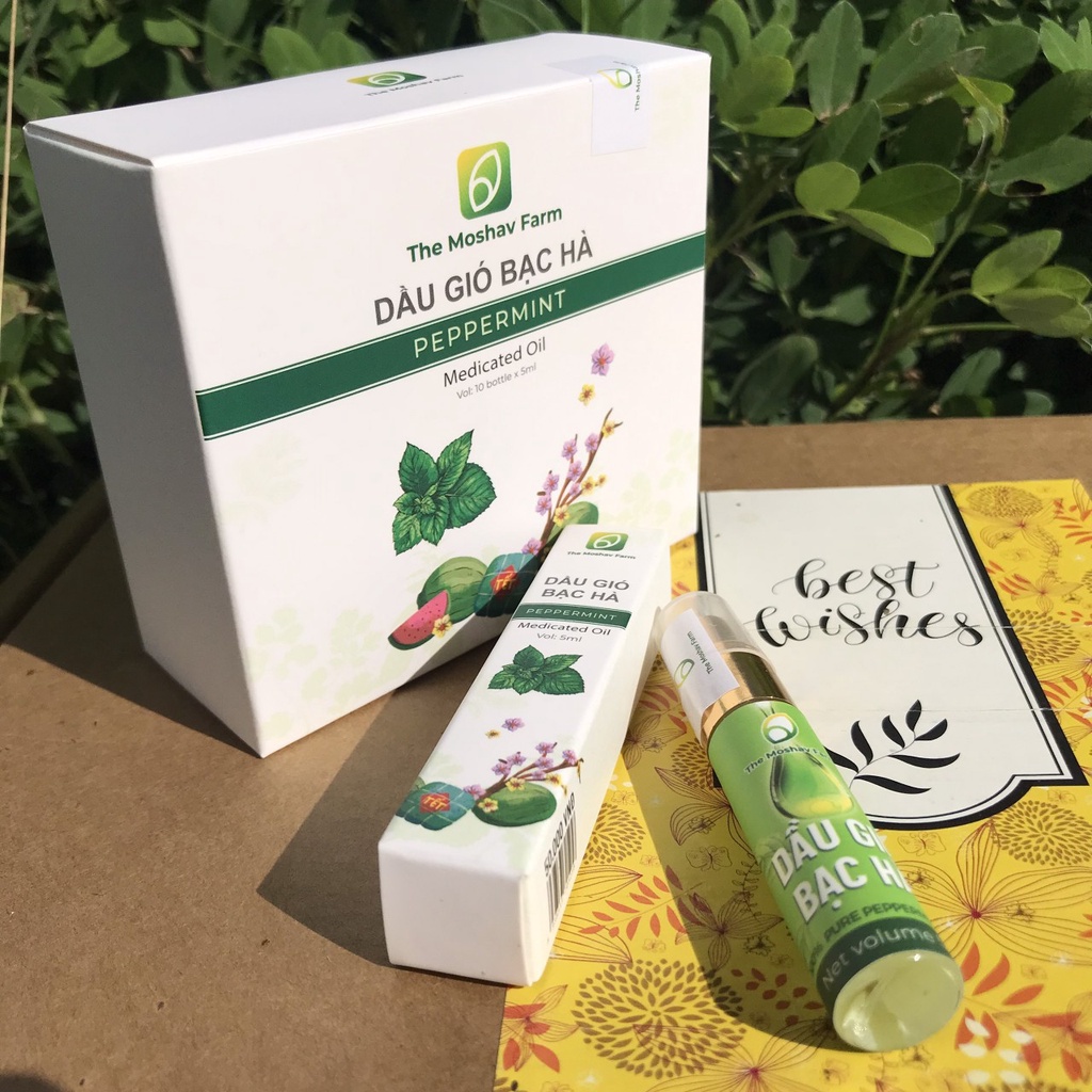 DẦU GIÓ BẠC HÀ THE MOSHAV FARM