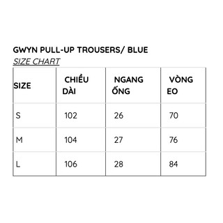 Quần Jeans GWYN/ blue