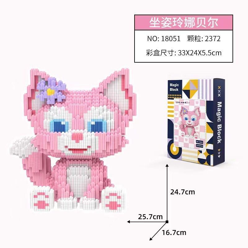 Disney Bộ Đồ Chơi Lắp Ráp Lego Mini Hình Chuột Mickey Minnie Dành Cho Bé