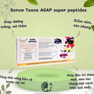 [Date 2024] Set 10 ống serum Teana Super Peptide