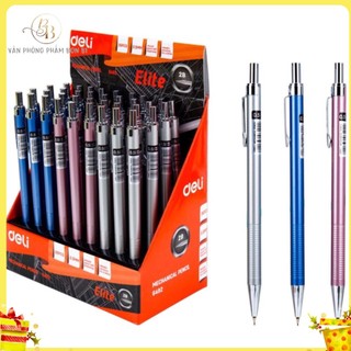 Bút chì kim - 0.5mm bút chì bấm vỏ kim loại không han gỉ, bền, chất lượng