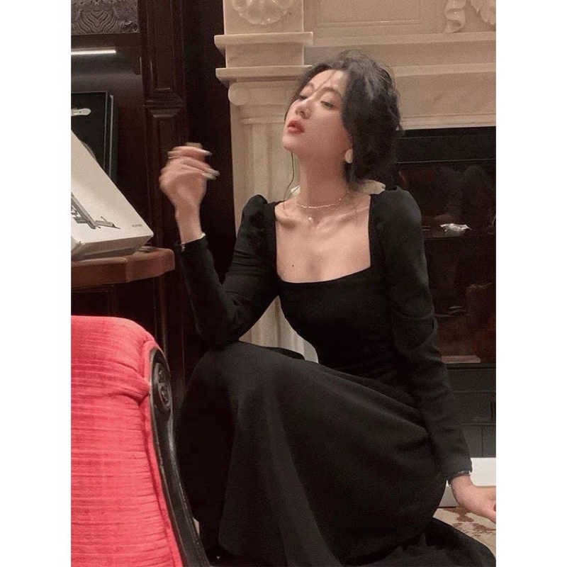 | Chang Tròn | Đầm Tiệc Chiết Eo Bigsize