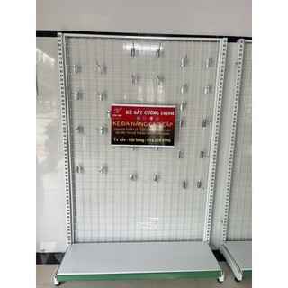 Kệ lưới móc treo tặng thêm 15 móc treo 15cm