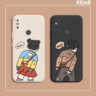Ốp lưng xiaomi mi 6x / a2 / 8se / mix 2s / mix 3 / redmi note 5 pro / note 6 pro hình boy và girl cute