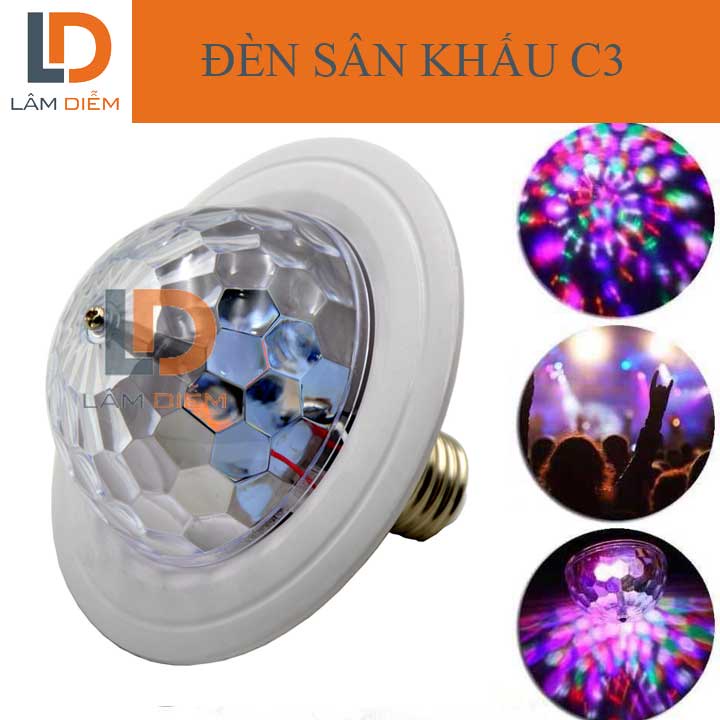 Bóng đèn led sân khấu xoay nhiều màu