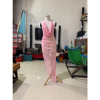 VÁY CỔ ĐỔ XUYÊN THẤU