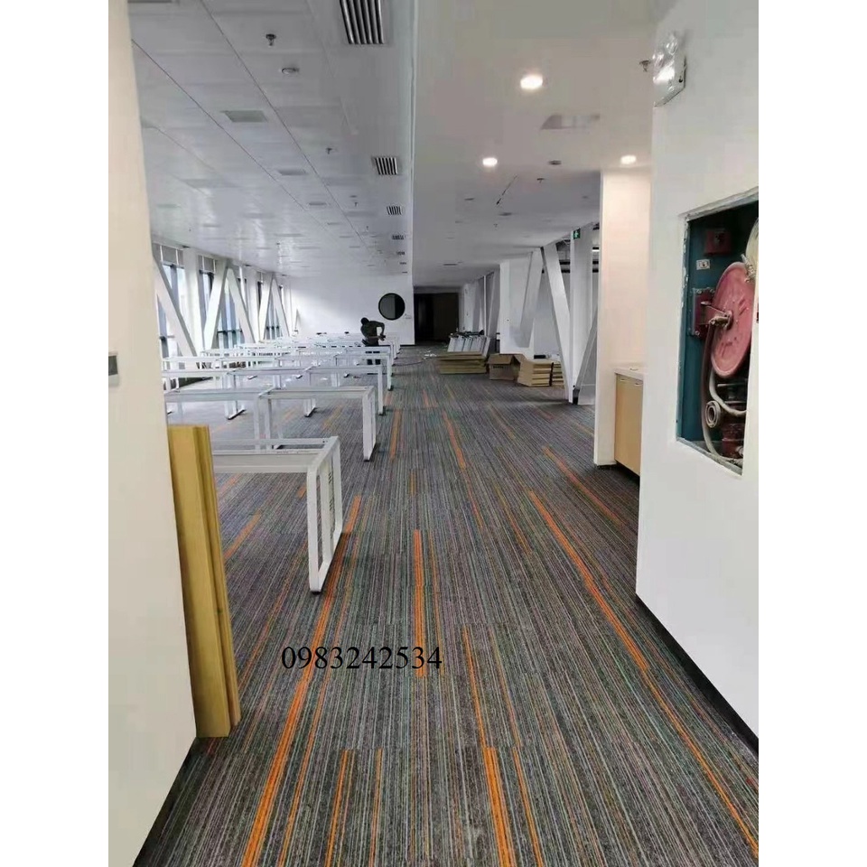 Thảm Tấm 25x100cm Đế Cao Su
