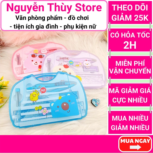 Bộ Compa, thước kẻ cực đẹp, tiện lợi và giá rẻ ( chọn mẫu nam hoặc nữ )