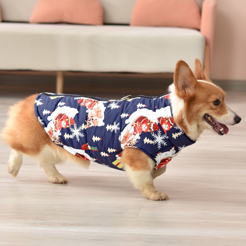 Áo Thun Cotton Dày Dặn Giữ Ấm Mùa Thu Đông Dành Cho Cún Cưng