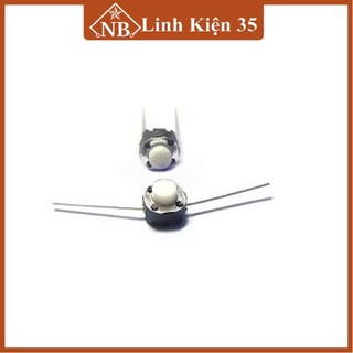 Nút nhấn 2 chân cắm, dạng nhấn nhả