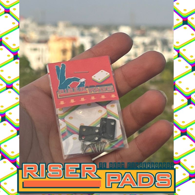 Ván trượt ngón tay - Riser Pads - Te Deum Fingerboard