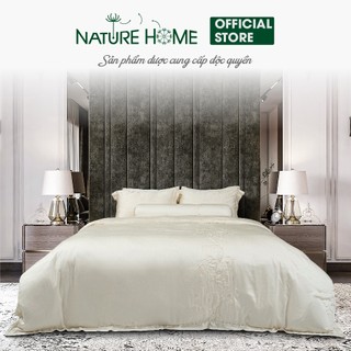 Bộ chăn ga nature home tencel khát vọng vàng 2023