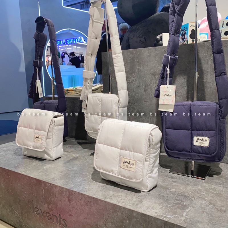 [Levents Chính Hãng] 𝗧𝘂́𝗶 𝗰𝗵𝗲́𝗼 𝗟𝗘𝗩𝗘𝗡𝗧𝗦 𝘅 𝗣𝗢𝗣𝗣𝗢𝗣 dù chần bông | LEVENTS® | POPPOP PUFFER SHOULDER BA