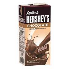 Sữa Đậu Nành Vị Socola, Soyfresh, Chocolate Flavoured Soya Milk, 8 fl oz  - HERSHEY'S