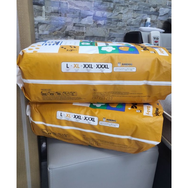 Tã quần bobdog L58/XL54/XXL50/XXXL46 hộp mù bí ẩn siêu mềm mỏng, thoáng khí