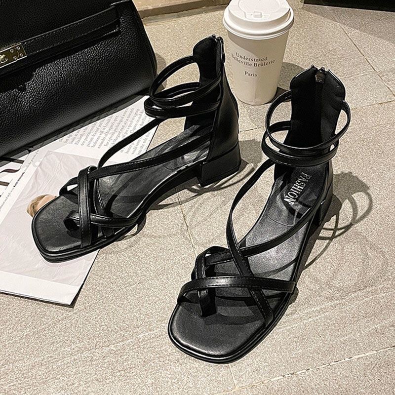 Giày sandal chiến binh cao gót Quảng Châu