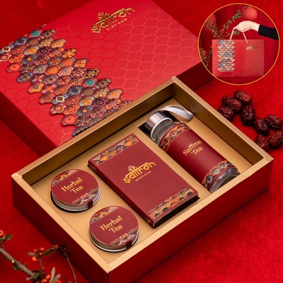 Hộp quà trung thu trà Nhụy Hoa Nghệ Tây Saffron Jahan 0.5Gr sức khỏe