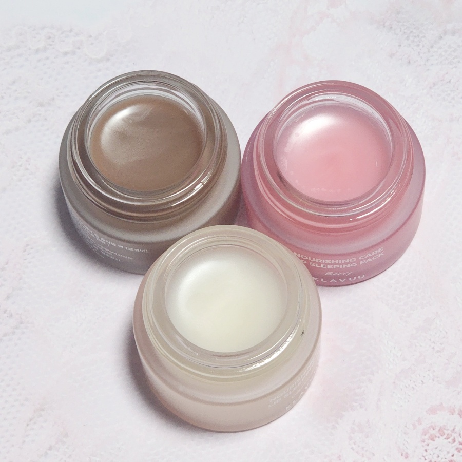 Mặt nạ ngủ dưỡng hồng môi Klavuu Nourishing Care Lip Sleeping Pack 20g