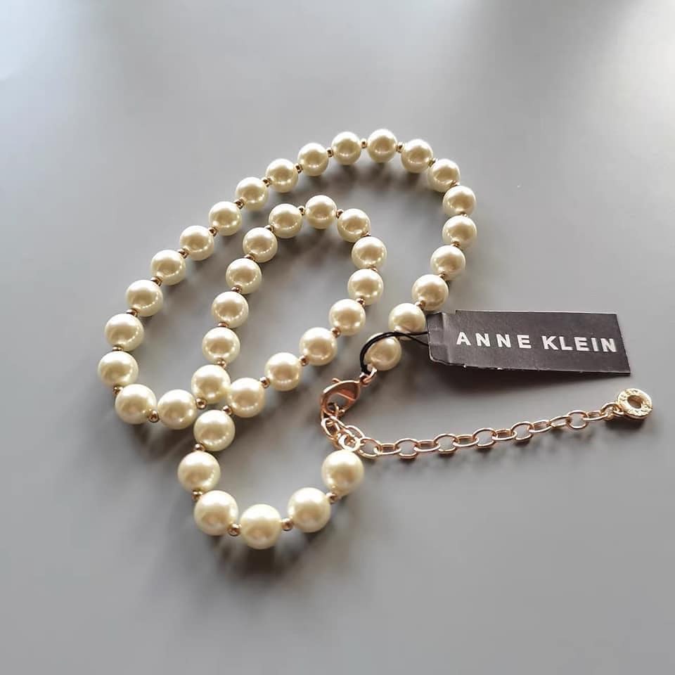 DÂY NGỌC ANNE KLEIN PEARL CHOKER (NGỌC TRAI NHÂN TẠO)