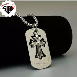 Dây chuyền Chrome Heart Pedant Cross mạ bạc 925 cao cấp fullbox - Shop Lộc Độc Và Lạ