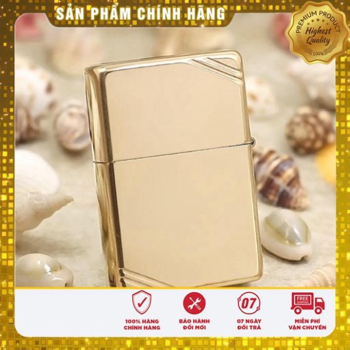Mô Hình Bật L ửa Zịppo 270 - Vàng Chặt Góc Cổ Điển