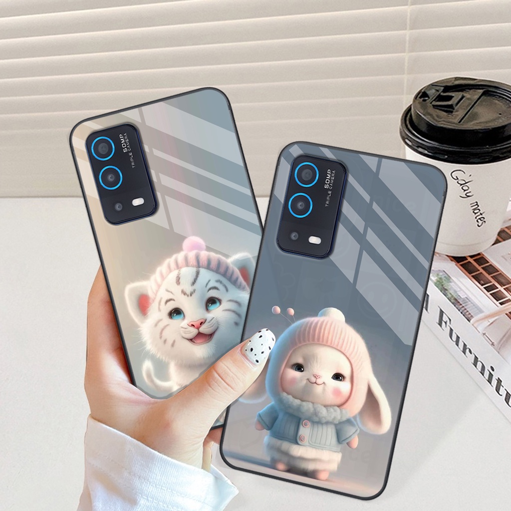 Ốp lưng cho OPPO A54 / A55 in hình 12 con giáp Hot trend siêu dễ thương
