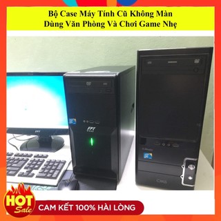 Bộ Case Máy Tính Cũ Không Màn Dùng Văn Phòng Và Chơi Game Nhẹ