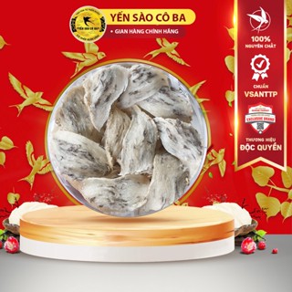 Thô Tổ Loại 3 [Hộp 50/100 Gram] [Có NHÍP Quà Chưng ] YẾN SÀO CÔ BA- Nguyên chất 100% Không Tẩm Đường