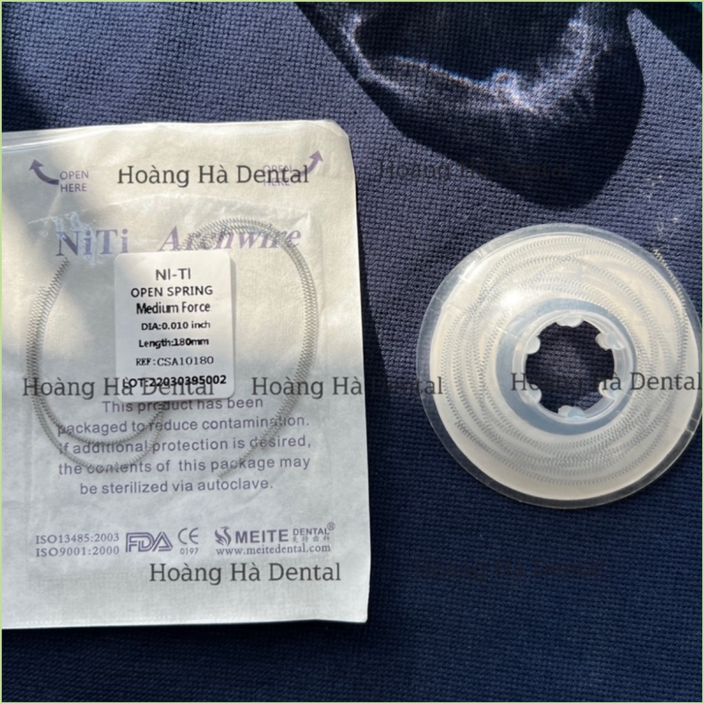 Lò xo chỉnh nha Lò xo đẩy Lò xo mở khoảng - NHA KHOA HÀ NỘI