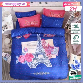 Set Chăn Ga Gối Cotton Đũi Loại Đẹp Tổng Hợp ( Nhiều Màu )
