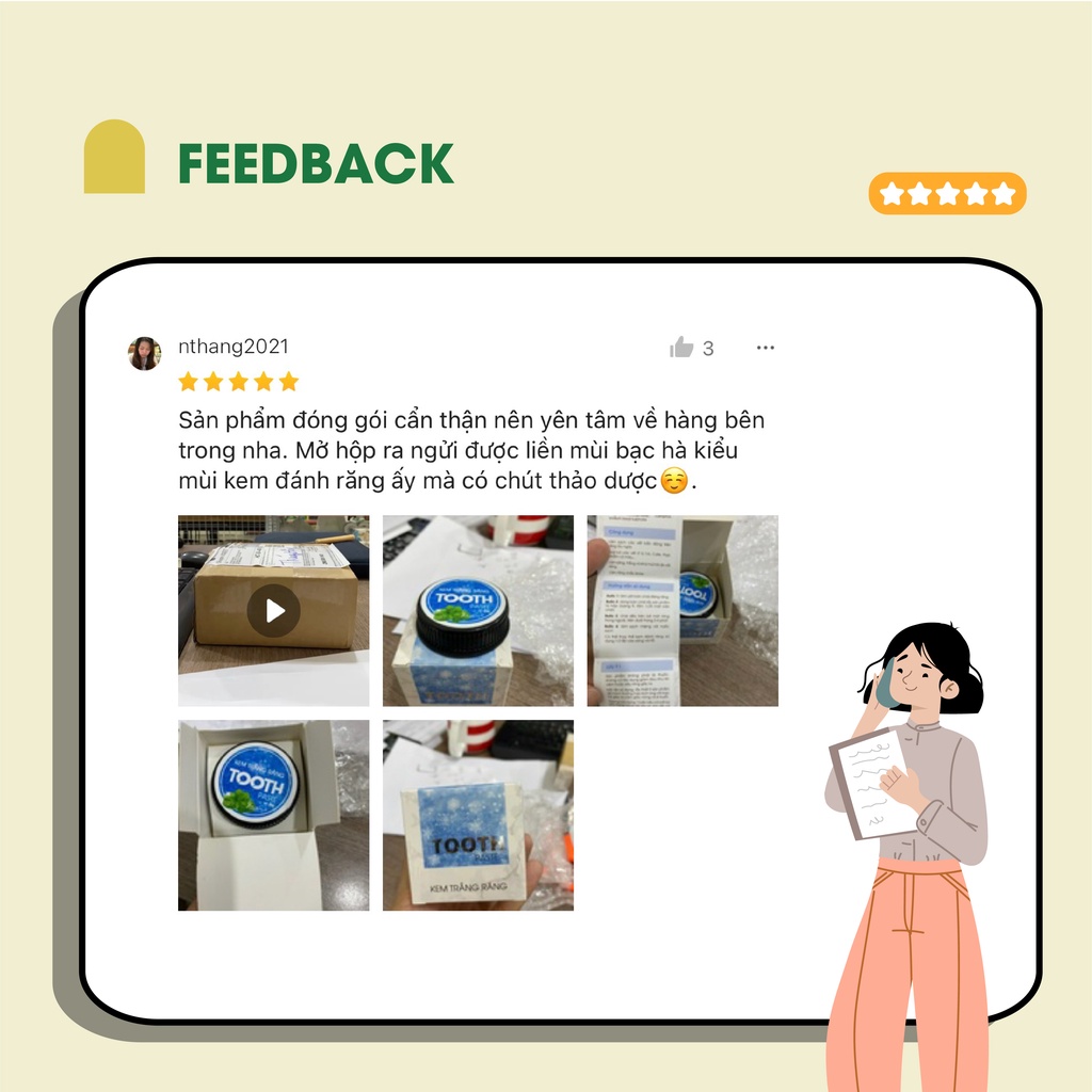 Combo 3 Kem Đánh Răng Yen COSMETIC Ngừa Hôi Miệng Làm Trắng Bảo Vệ Hàm Răng Chắc Khỏe 25g