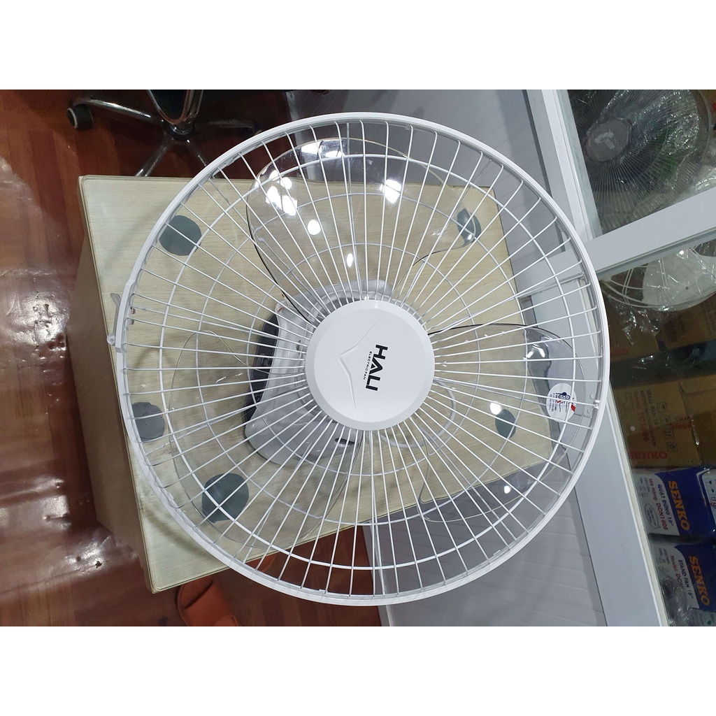 Quạt trần đảo HALI DA16, công suất 47W, điều khiển remote, bảo hành 12 tháng, hàng chính hãng