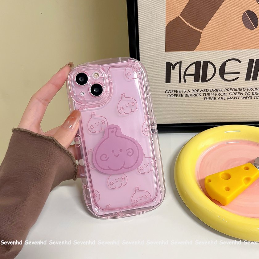 Ốp Điện Thoại Mềm Hình Hoạt Hình Có Đệm Khí Cho iPhone 14 13 12 11 Pro Max Xs Max Xr X 7 8 6 6s Plus